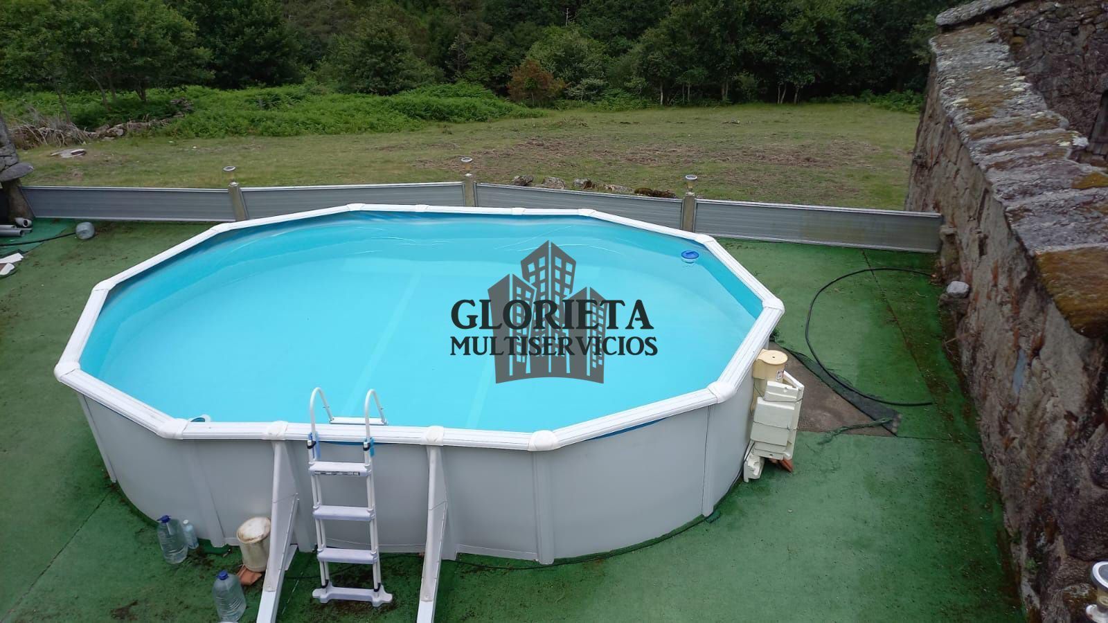 Piscina de Casa o xalet en venda en A Lama   amb Terrassa, Traster i Piscina