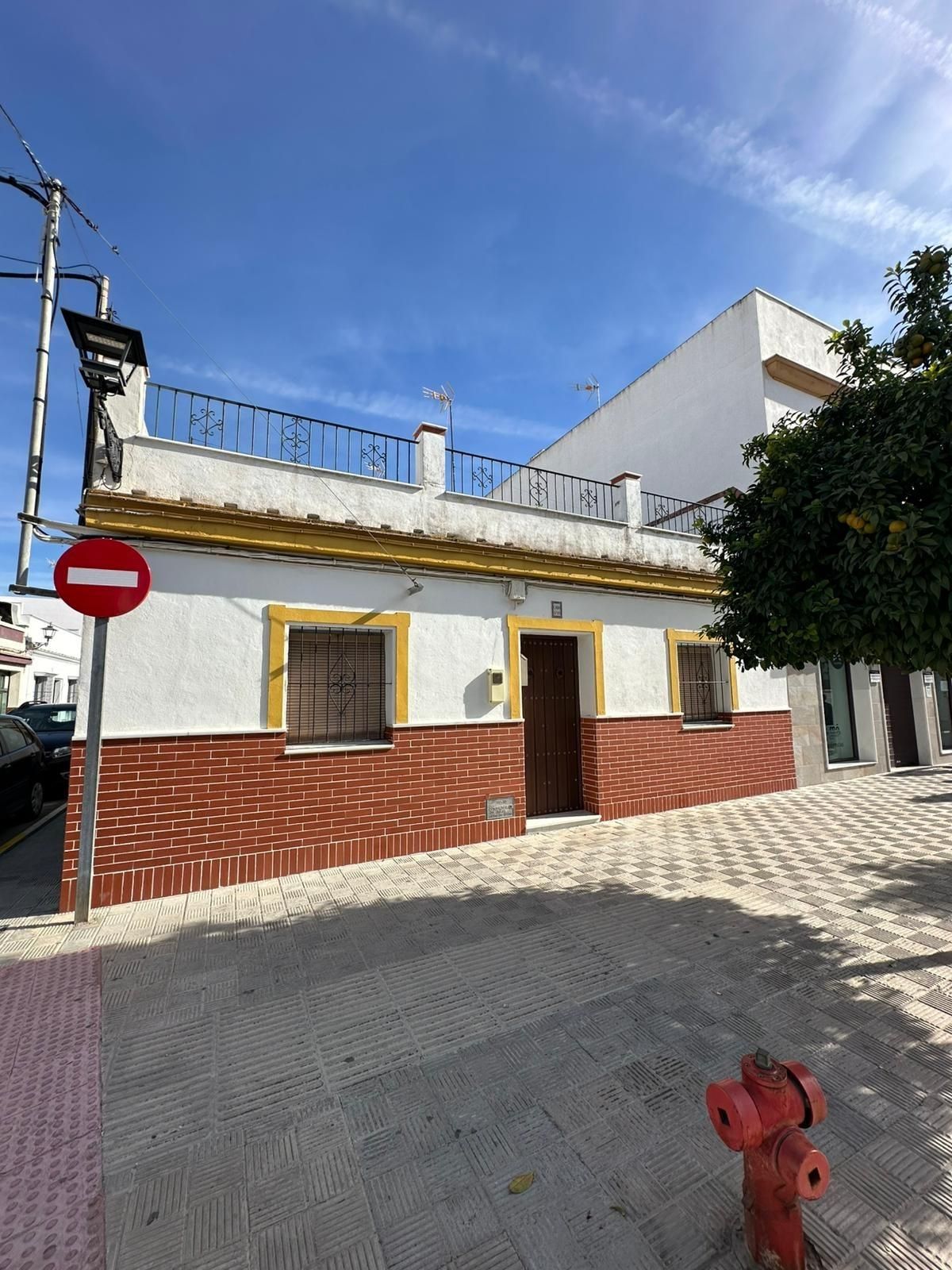 Exterior view of House or chalet for sale in Marchena