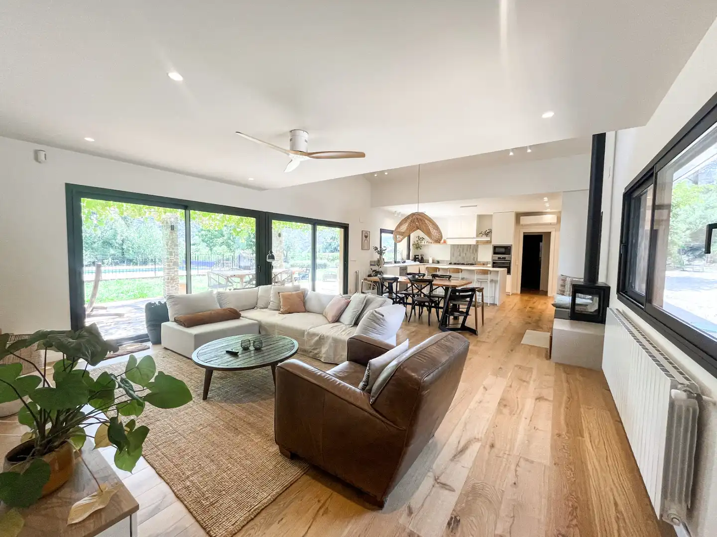 Sala de estar de Casa o chalet en venta en Sant Gregori con Aire acondicionado, Calefacción y Jardín privado