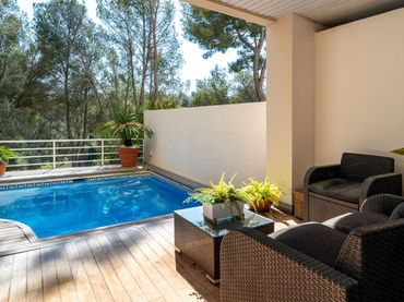 Dúplex con piscina en venta en Cas Català - Illetes