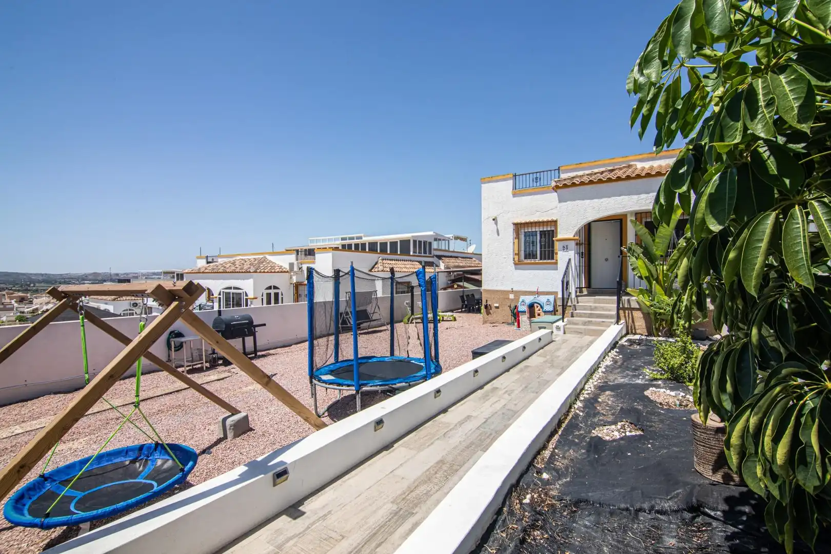 Vista exterior de Casa o chalet en venta en San Fulgencio con Aire acondicionado, Calefacción y Jardín privado
