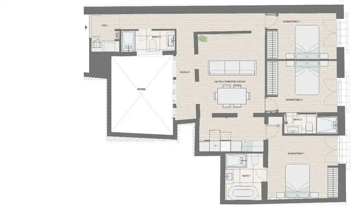 Flat with terrace for sale in Centro, imagen 15