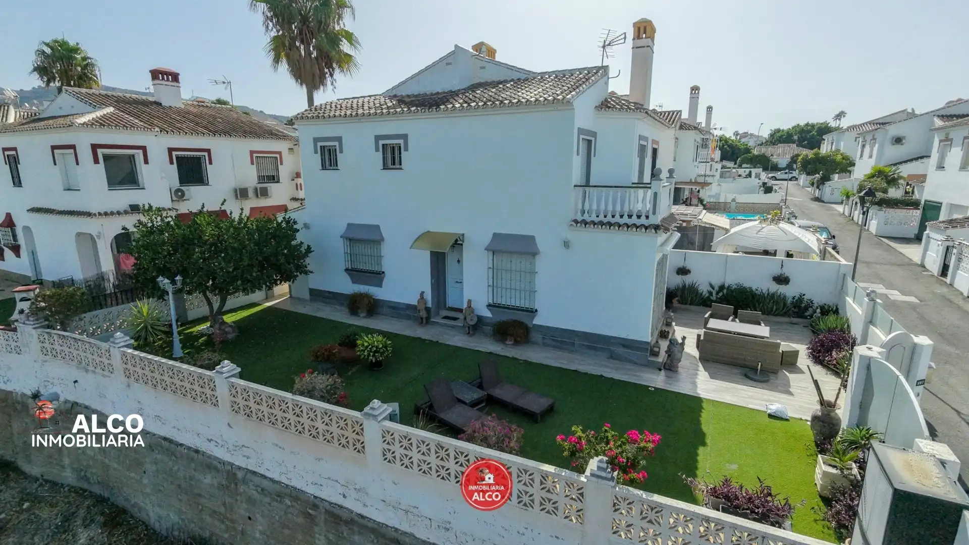 Exterior view of Houses for sale in Torrox  with Terrace, Swimming Pool and Balcony