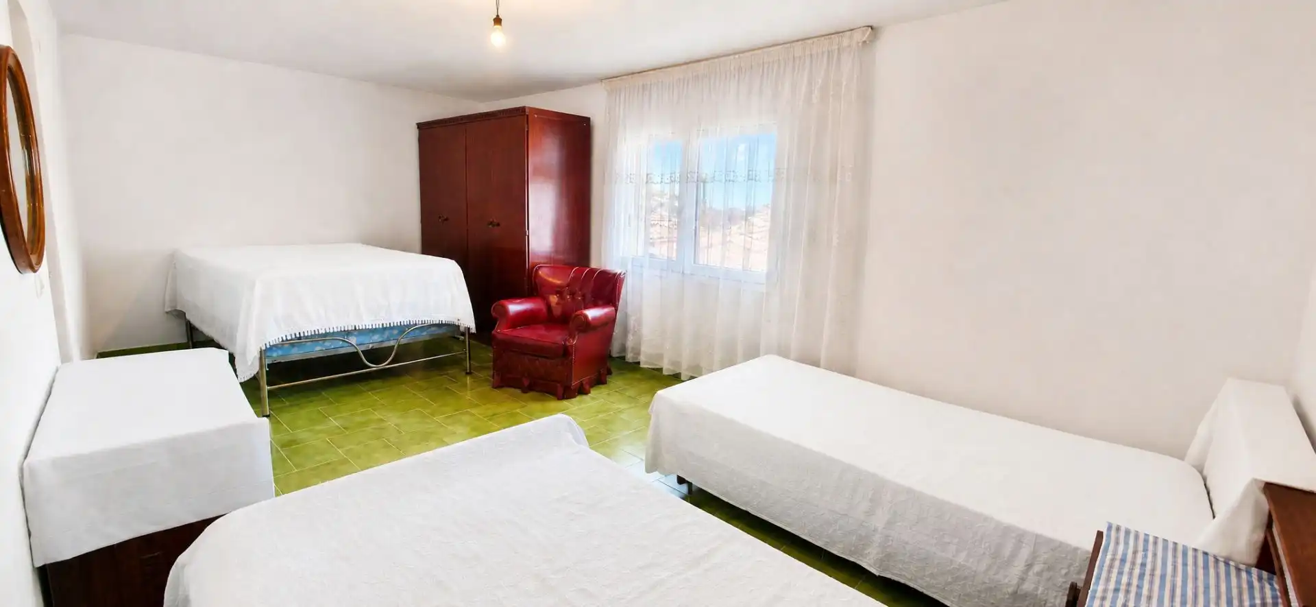 Bedroom of Houses for sale in Guijo de Santa Bárbara  with Terrace and Furnished