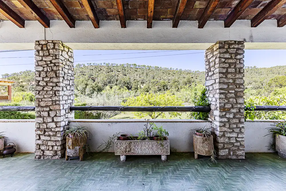 Terrace of Country homes for sale in Aiguamúrcia  with Heating, Private garden and Balcony