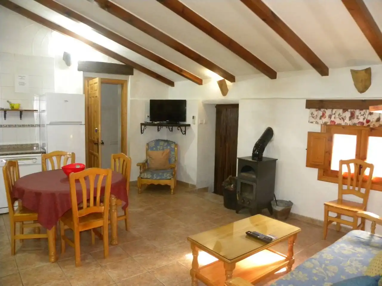 Sala d'estar de Finca rústica en venda en Moratalla amb Aire condicionat, Calefacció i Jardí privat