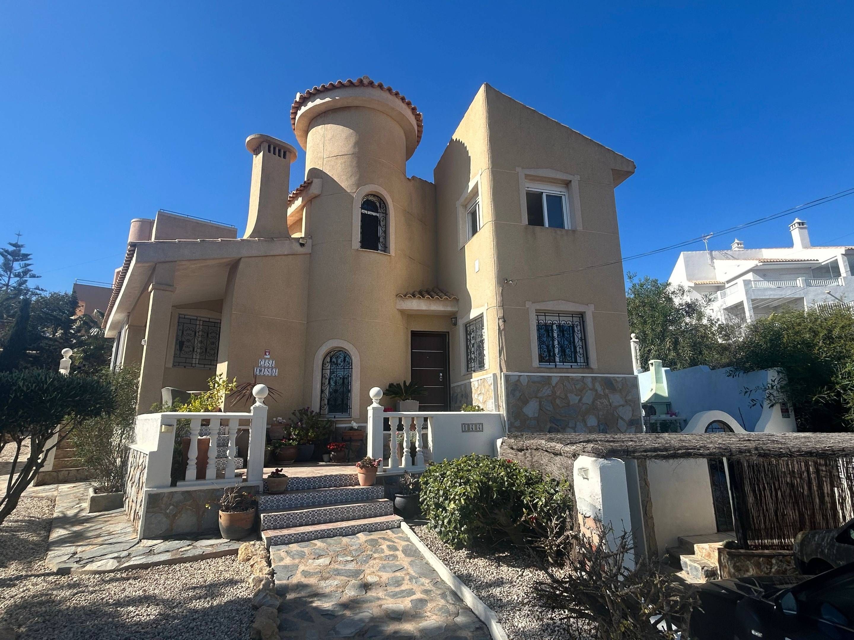 Exterior view of House or chalet for sale in Cartagena  with Air Conditioner, Heating and Private garden