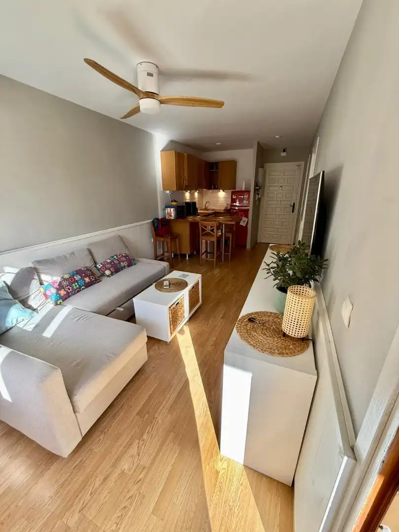 Wohnzimmer von Erdgeschoss zur Miete in San Javier mit Klimaanlage, Terrasse und Möbliert