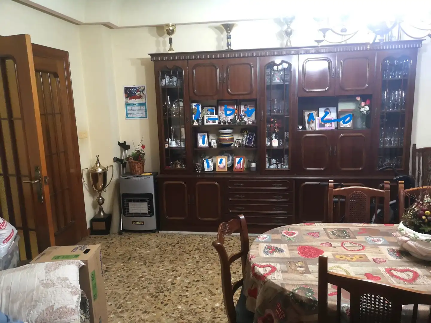 Menjador de Casa adosada en venda en Alzira amb Terrassa, Traster i Moblat