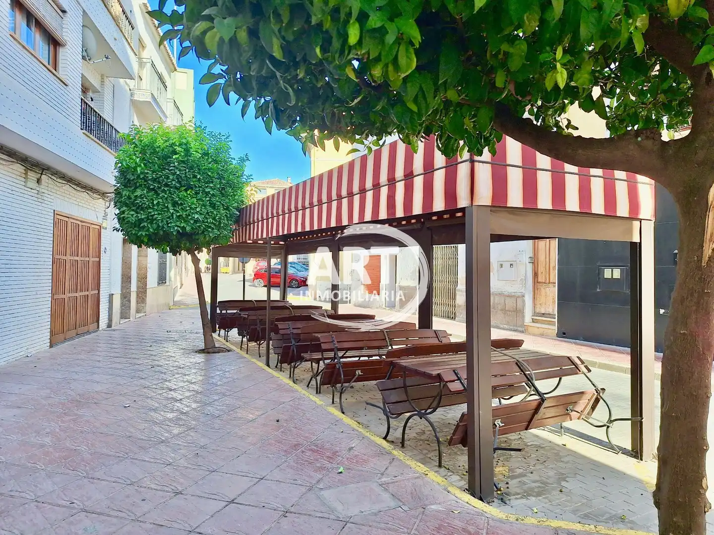 Terrace of Commercial properties for sale in Bétera  with Air Conditioner and Furnished