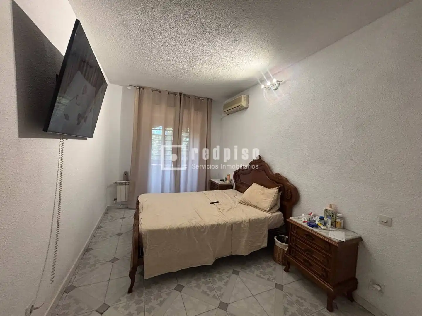 Bedroom of Flat for sale in Madrid  with Air Conditioner, Heating and Terrace