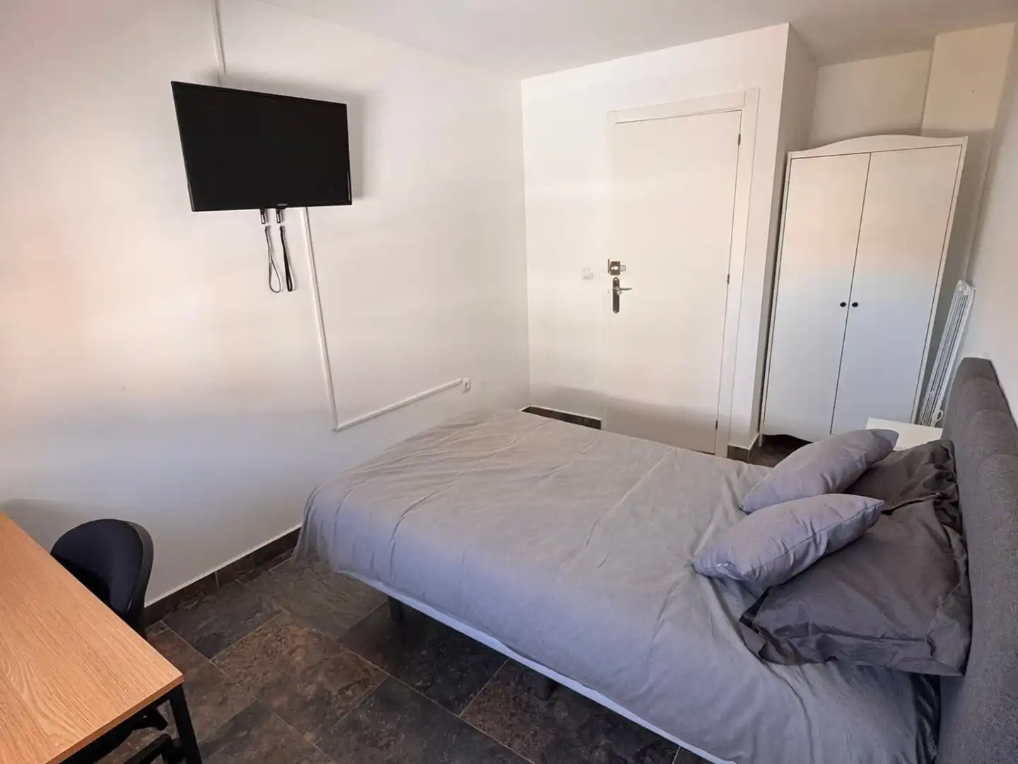 Bedroom of Flat for rent in Murcia  with Air Conditioner, Heating and Furnished