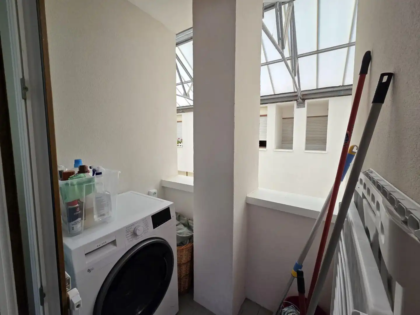 Balcony of Attic for rent in Santa Cruz de Bezana  with Private garden, Parquet flooring and Terrace
