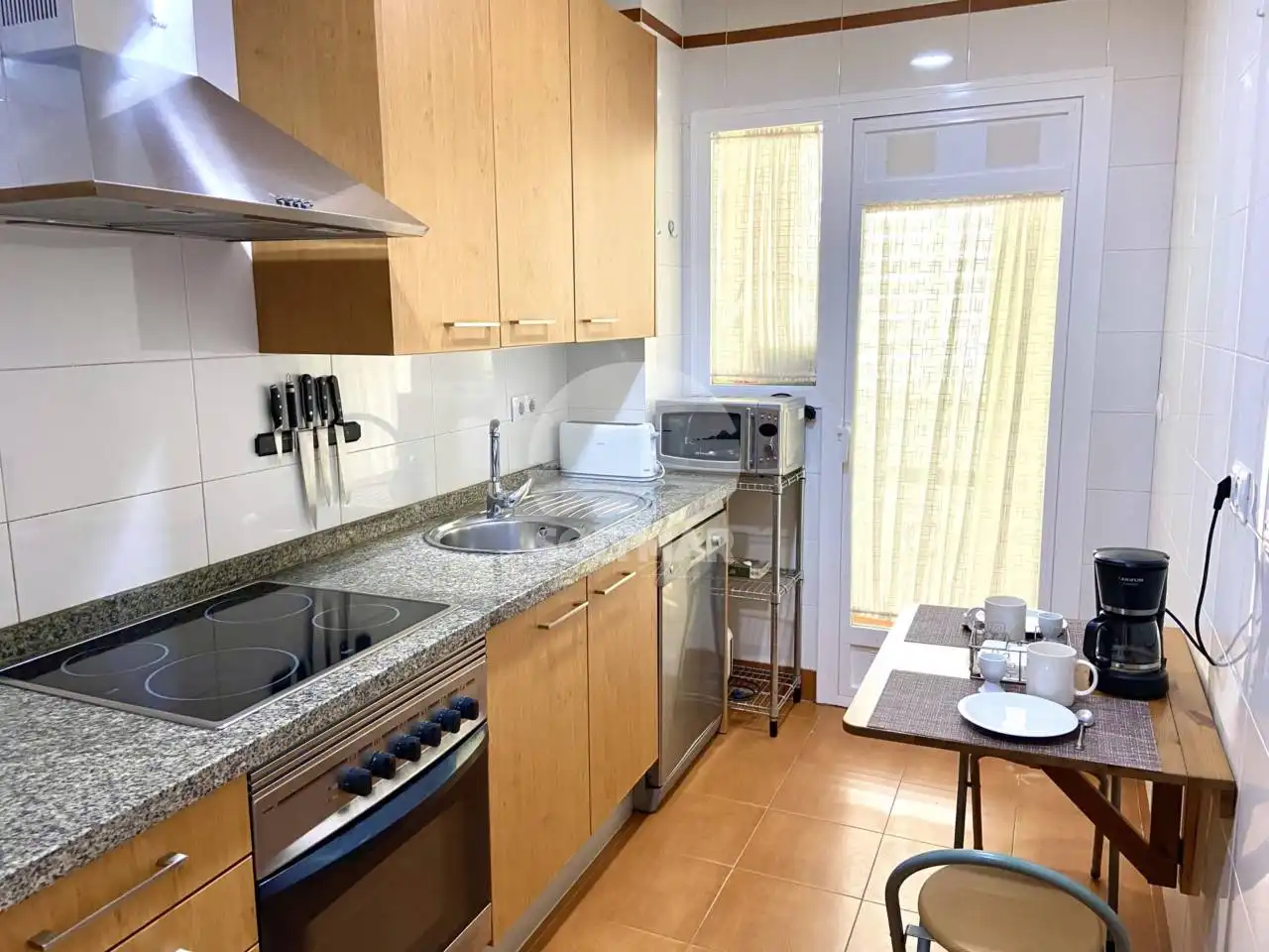 Küche von Wohnung zur Miete in Vélez-Málaga mit Terrasse, Möbliert und Gemeinschaftspool