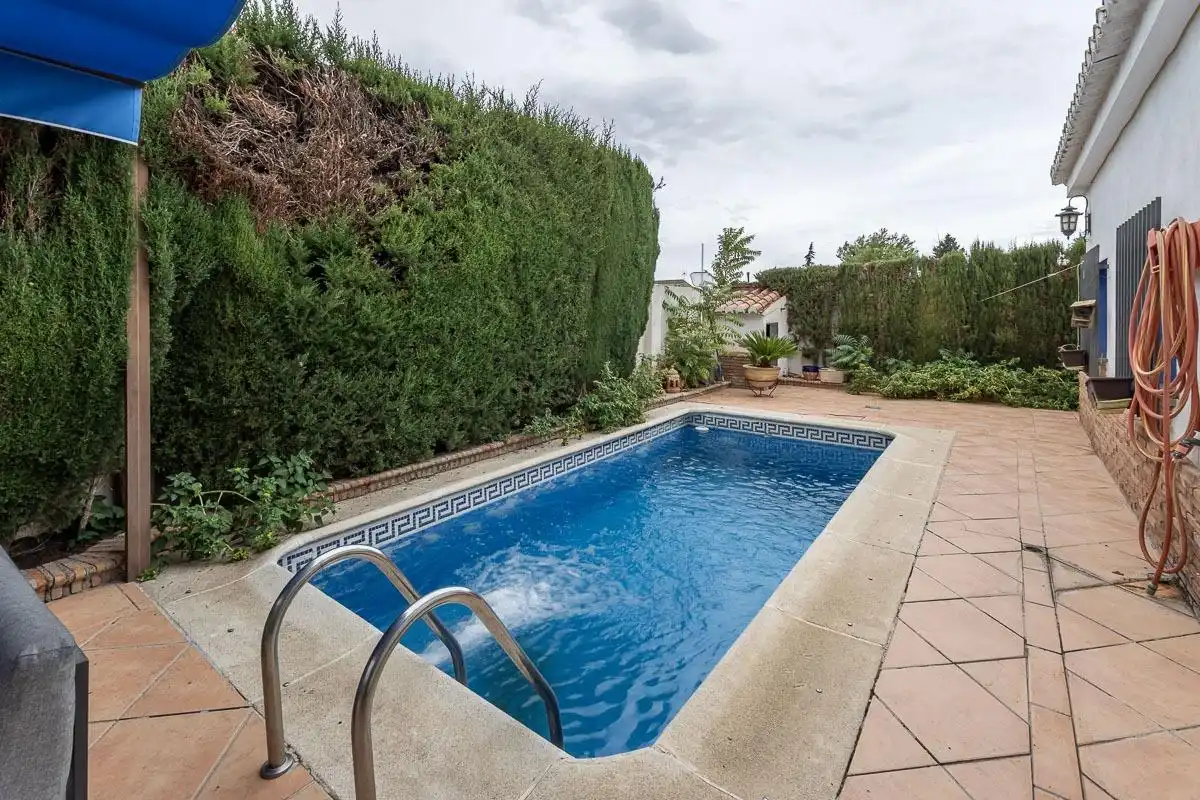 Piscina de Casa o chalet en venta en Residencial Triana - Barrio Alto
