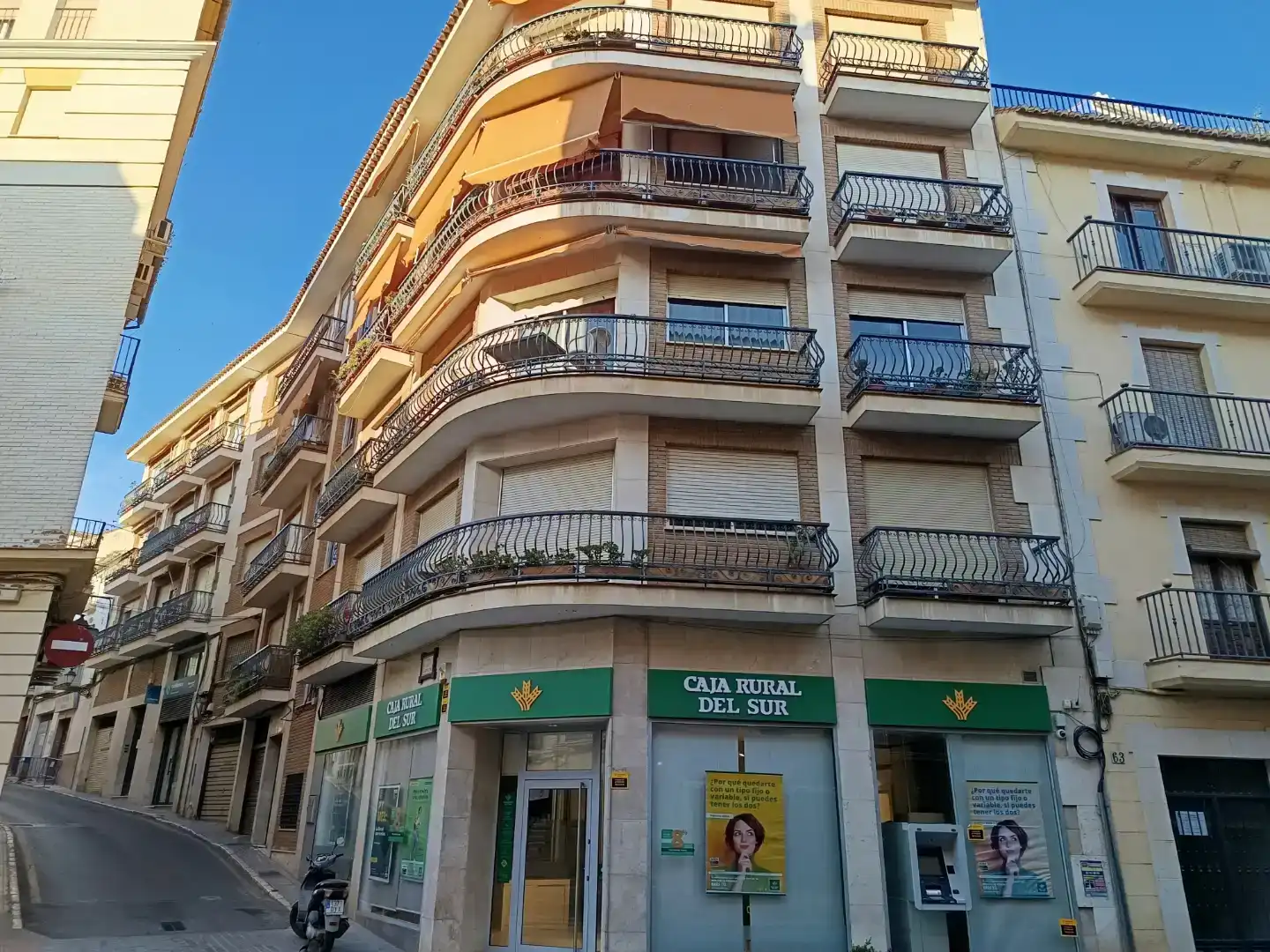 Vista exterior de Piso en venta en Antequera con Balcón