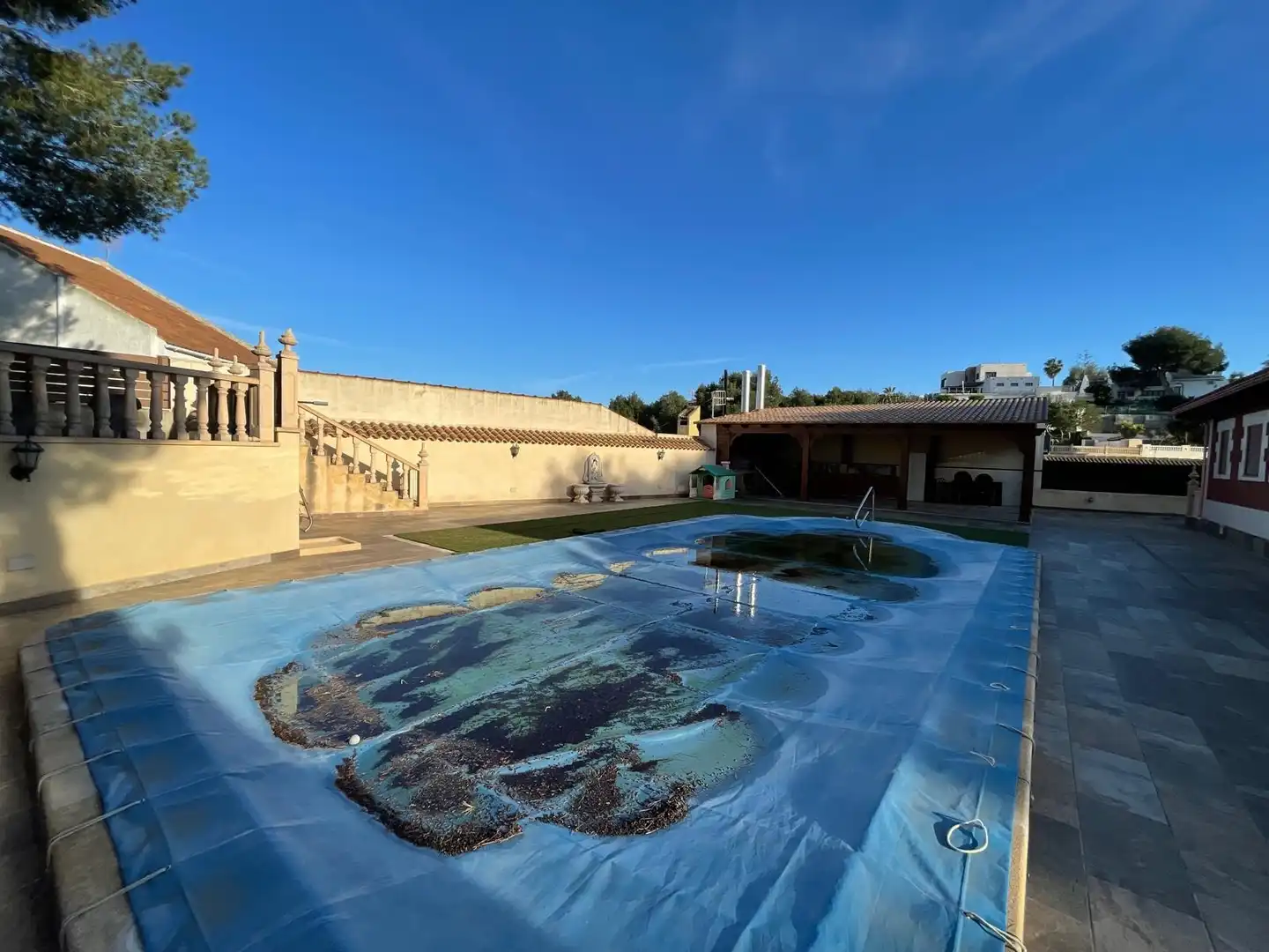 Piscina de Casa o xalet de lloguer en San Miguel de Salinas amb Aire condicionat, Calefacció i Jardí privat