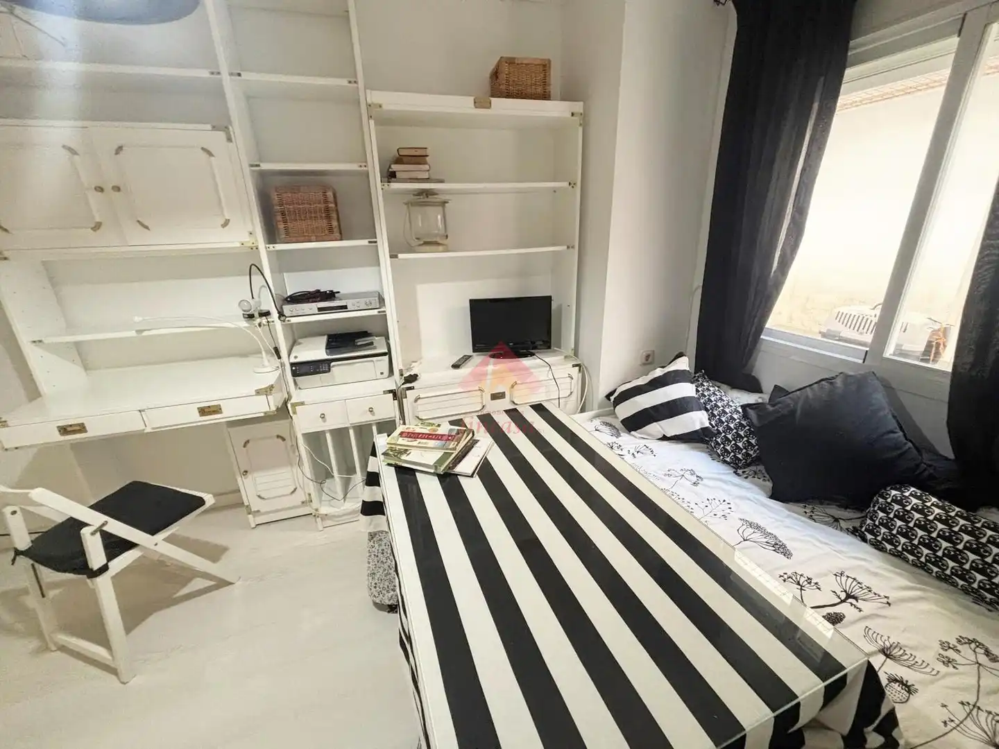 Bedroom of Ground floor for sale in Ronda  with Air Conditioner, Parquet flooring and Furnished