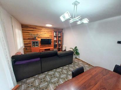 Living room of Flat for sale in L'Hospitalet de Llobregat  with Air Conditioner, Heating and Balcony