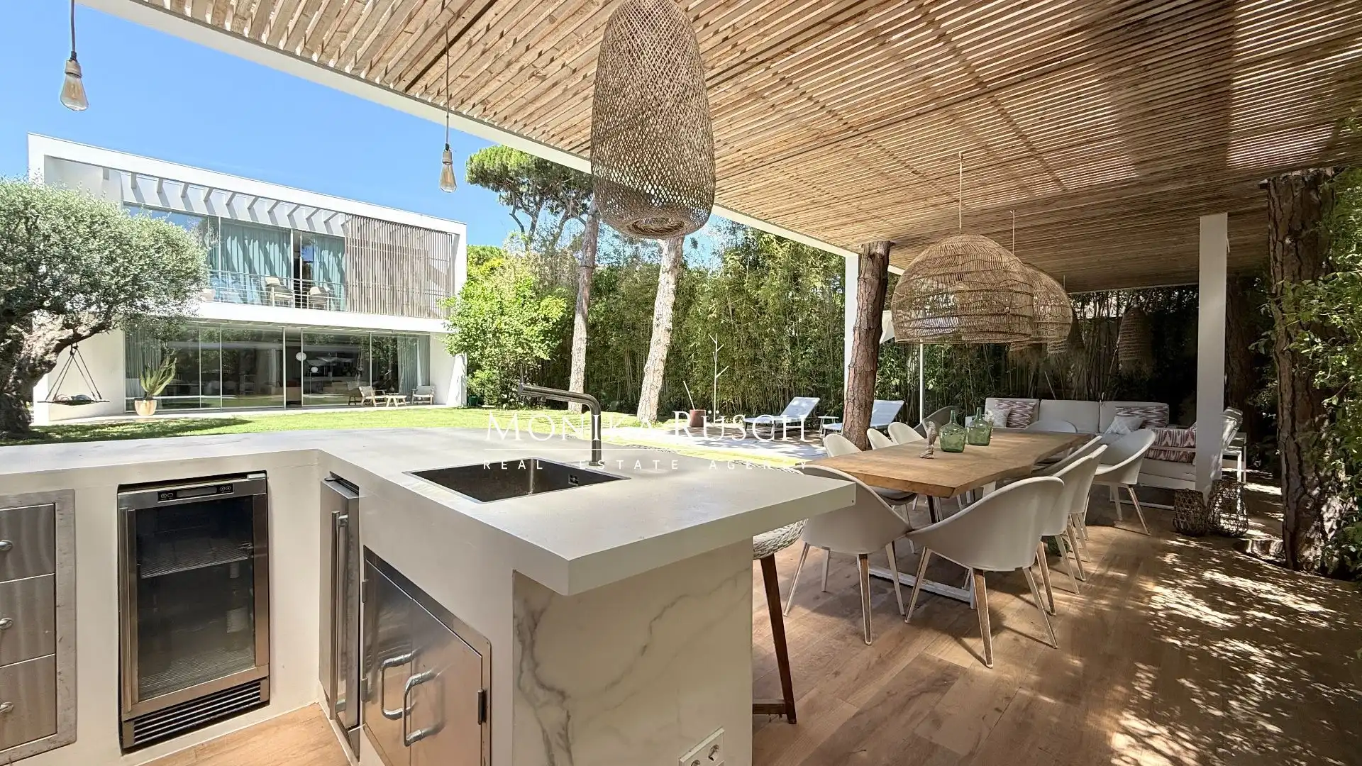 Terrace of Houses for rent in Castelldefels  with Air Conditioner, Heating and Private garden