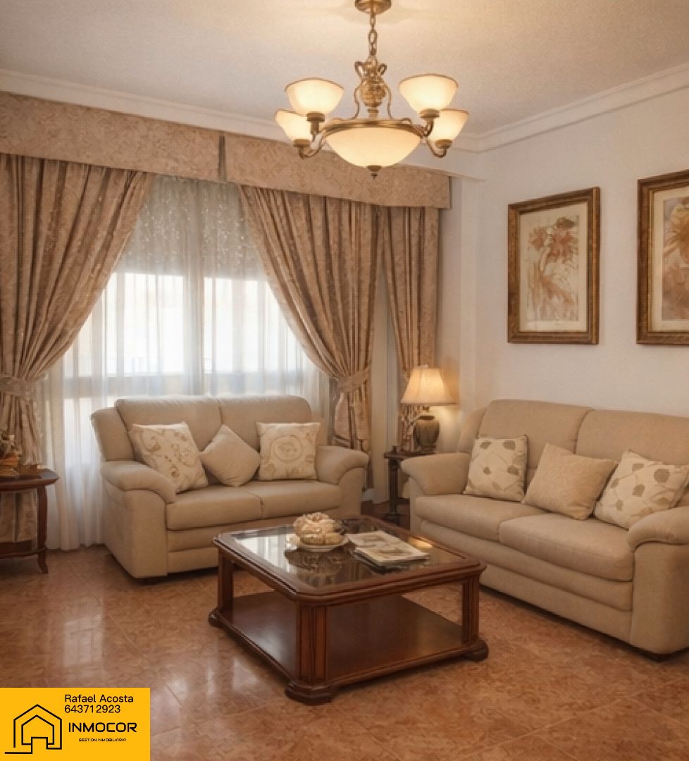 Sala d'estar de Pis en venda en  Córdoba Capital amb Aire condicionat i Moblat