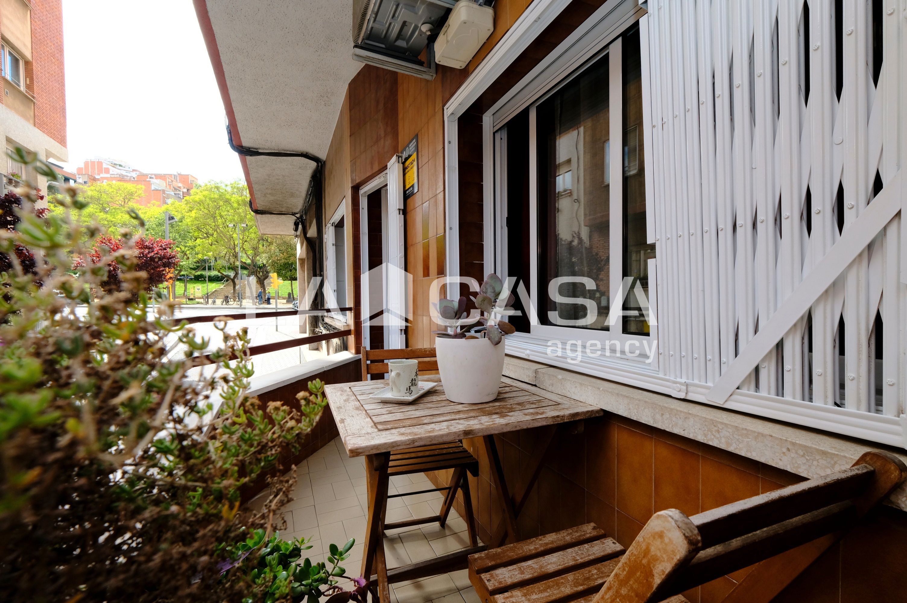 Terrace of Flat for sale in  Barcelona Capital  with Heating, Terrace and Balcony