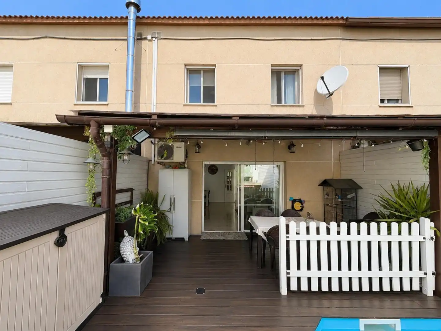 Terraza de Casa adosada en venta en Castellbisbal con Calefacción, Jardín privado y Terraza
