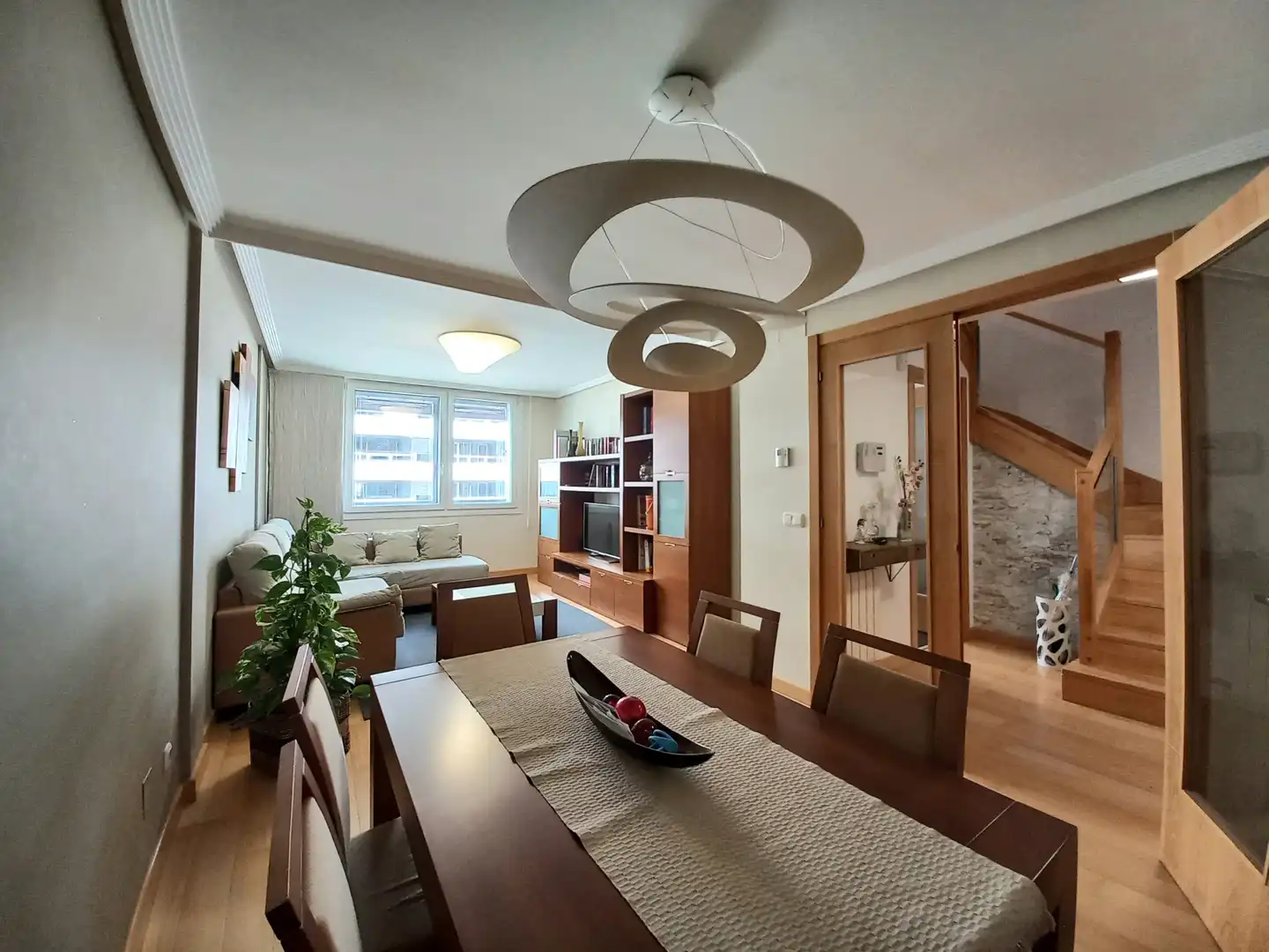 Sala de estar de Dúplex en venta en Burgos con Aire acondicionado, Calefacción y Terraza
