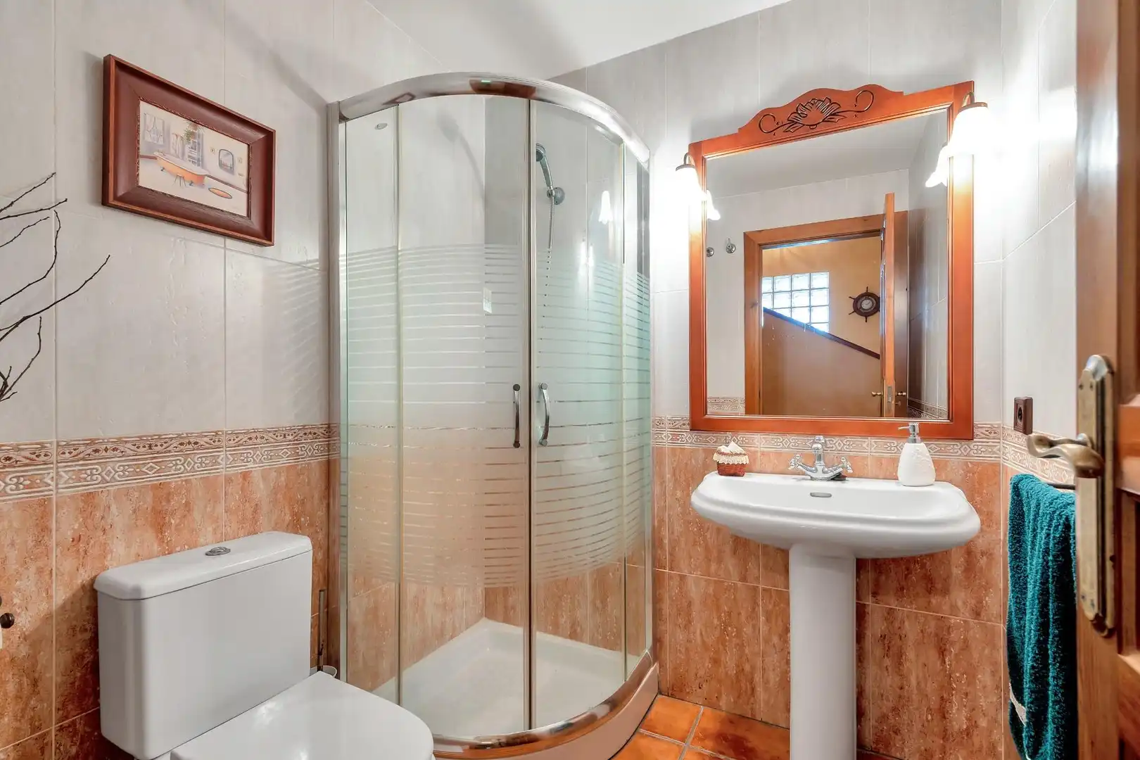 Baño de Casa o chalet en venta en Tibi con Calefacción, Jardín privado y Terraza
