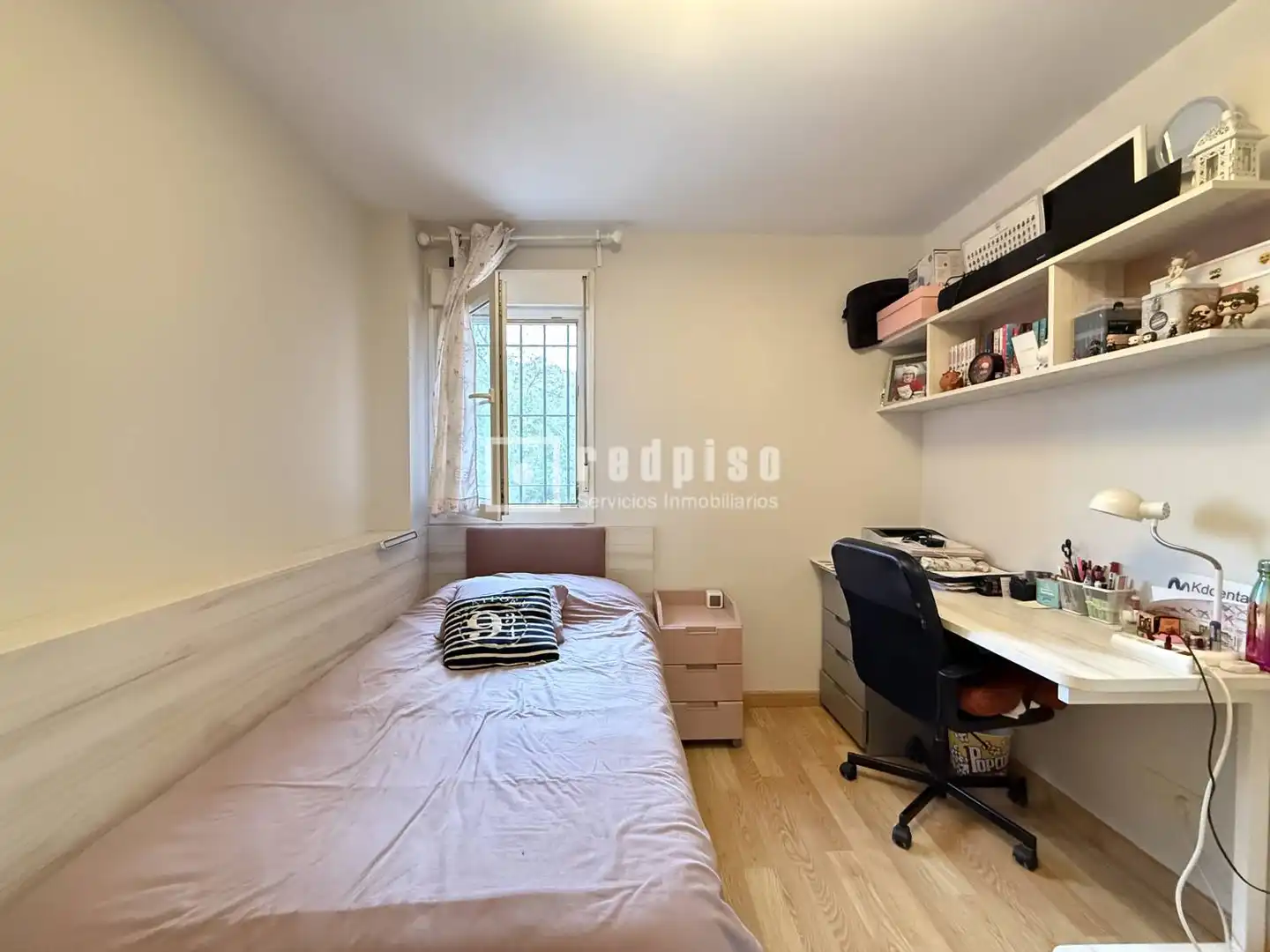 Schlafzimmer von Wohnung zum Verkauf in Rincón de la Victoria mit Klimaanlage, Privatgarten und Terrasse