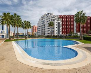 Swimming pool of Flat for sale in La Pobla de Farnals  with Air Conditioner, Heating and Private garden