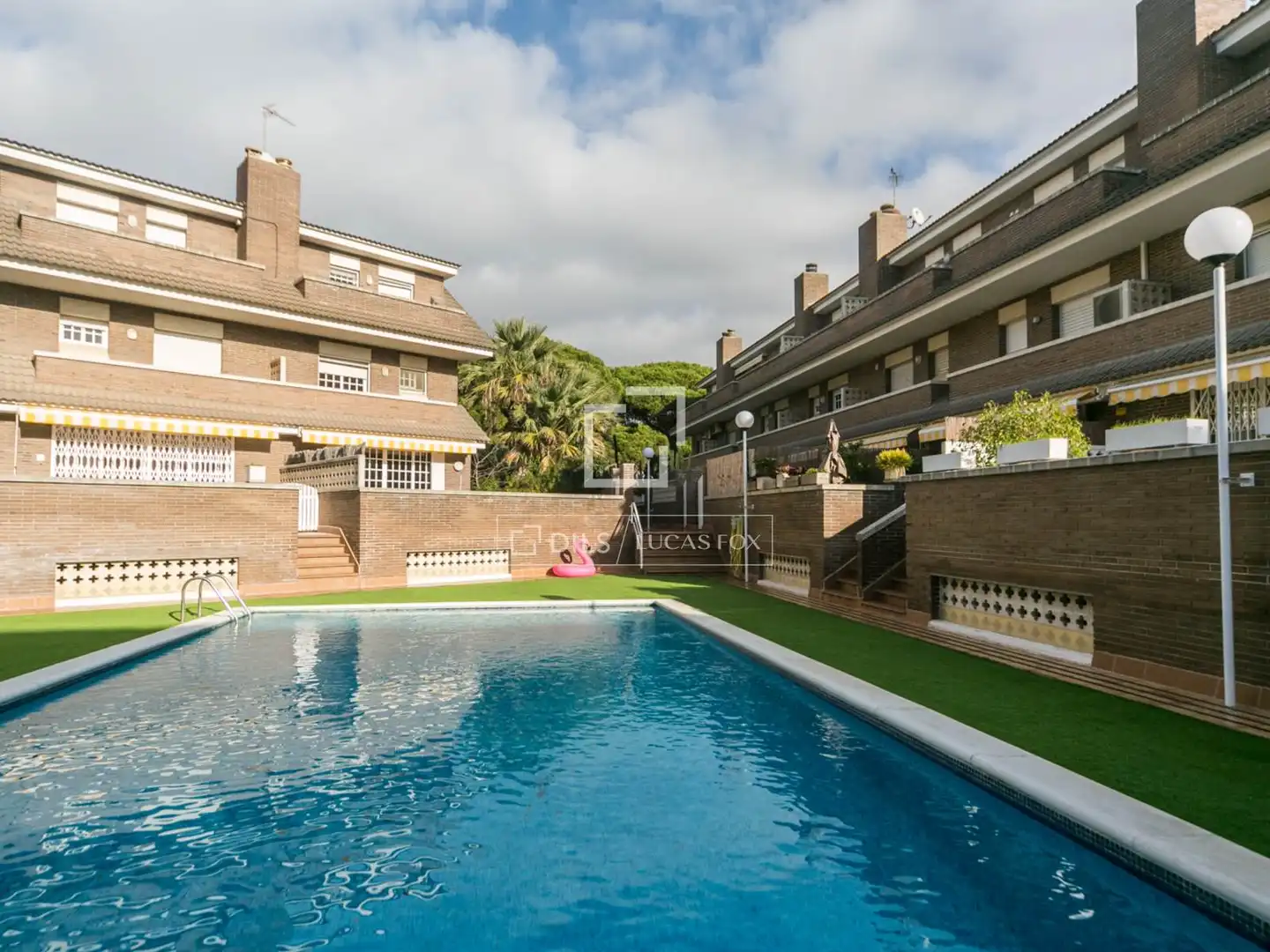 Exterior view of Houses for sale in Castelldefels  with Private garden, Terrace and Swimming Pool