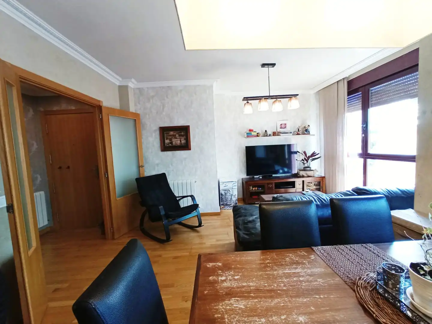 Sala d'estar de Pis en venda en Burgos amb Calefacció, Parquet i Traster