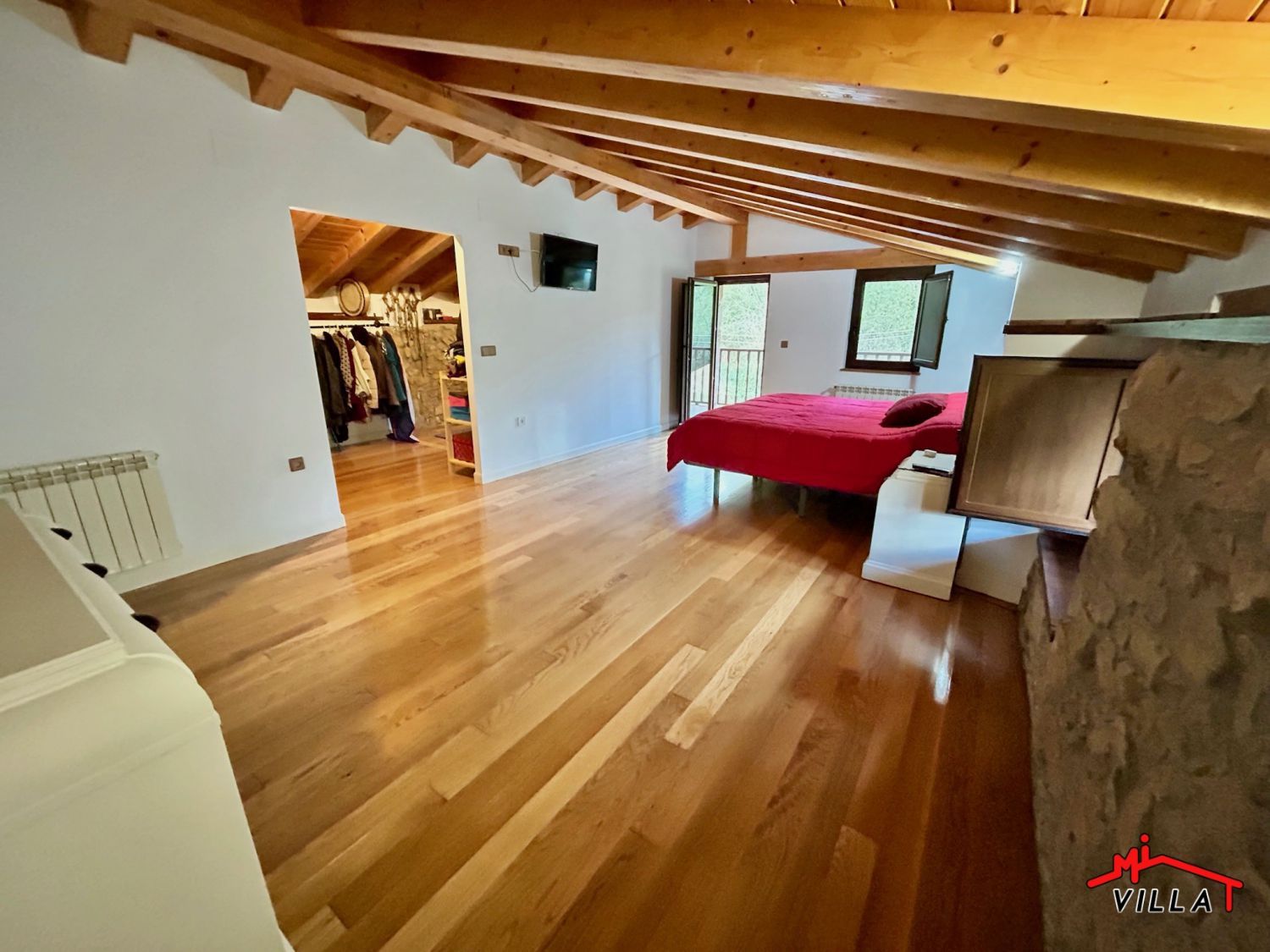 Bedroom of House or chalet for sale in Rasines  with Heating and Terrace