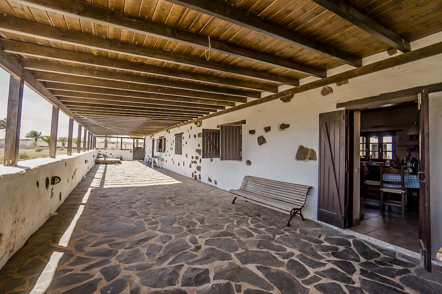 Finca rústica en venda en La Oliva amb Jardí privat, Terrassa i Moblat