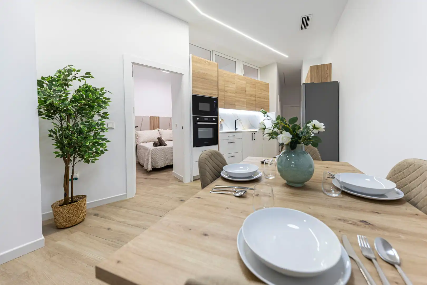 Küche von Haus oder Chalet zur Miete in Águilas mit Klimaanlage, Heizung und Möbliert