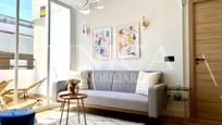 Living room of Attic for sale in  Madrid Capital  with Air Conditioner, Heating and Terrace