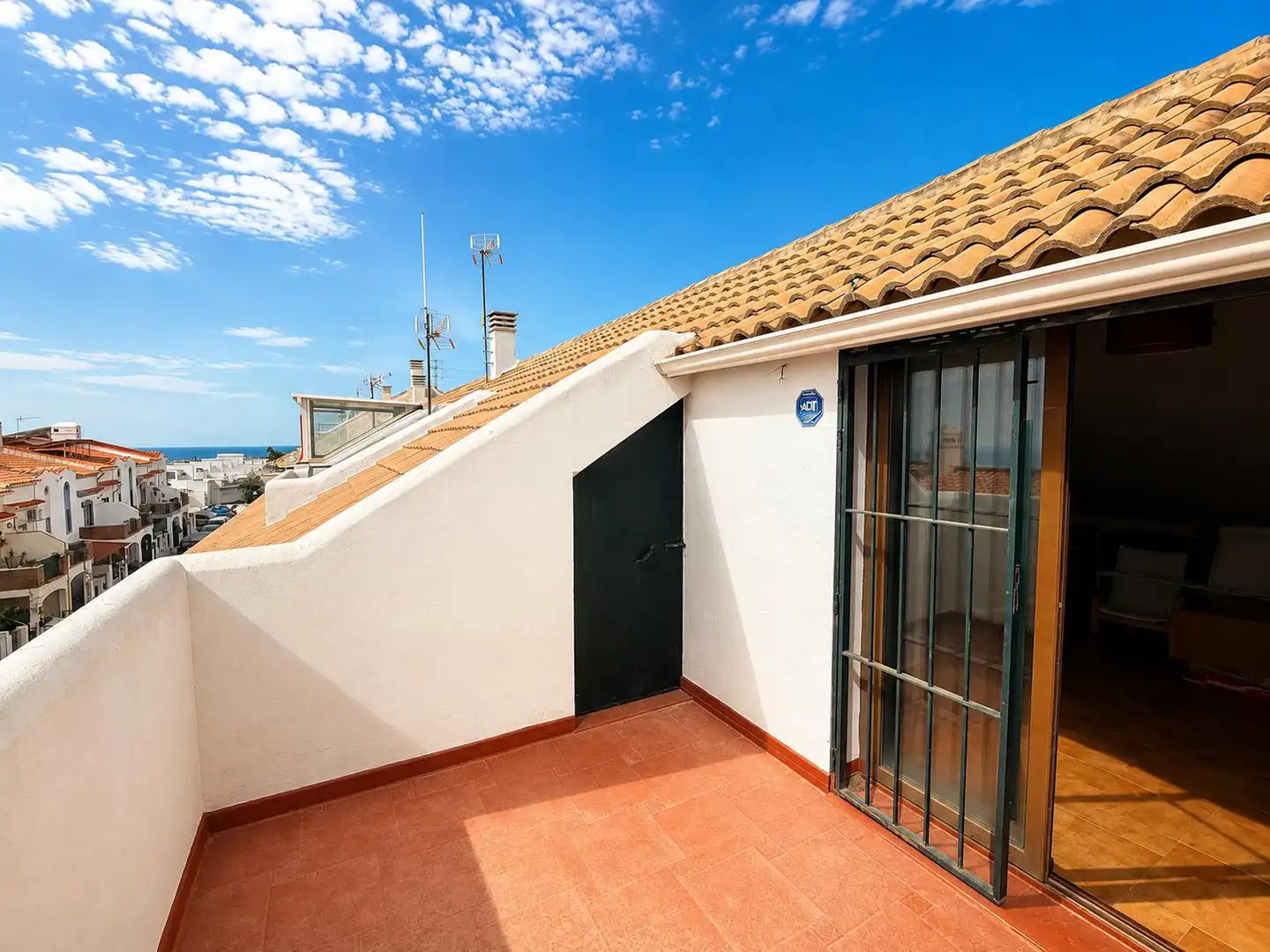 Terrassa de Casa adosada en venda en Benalmádena amb Aire condicionat i Terrassa