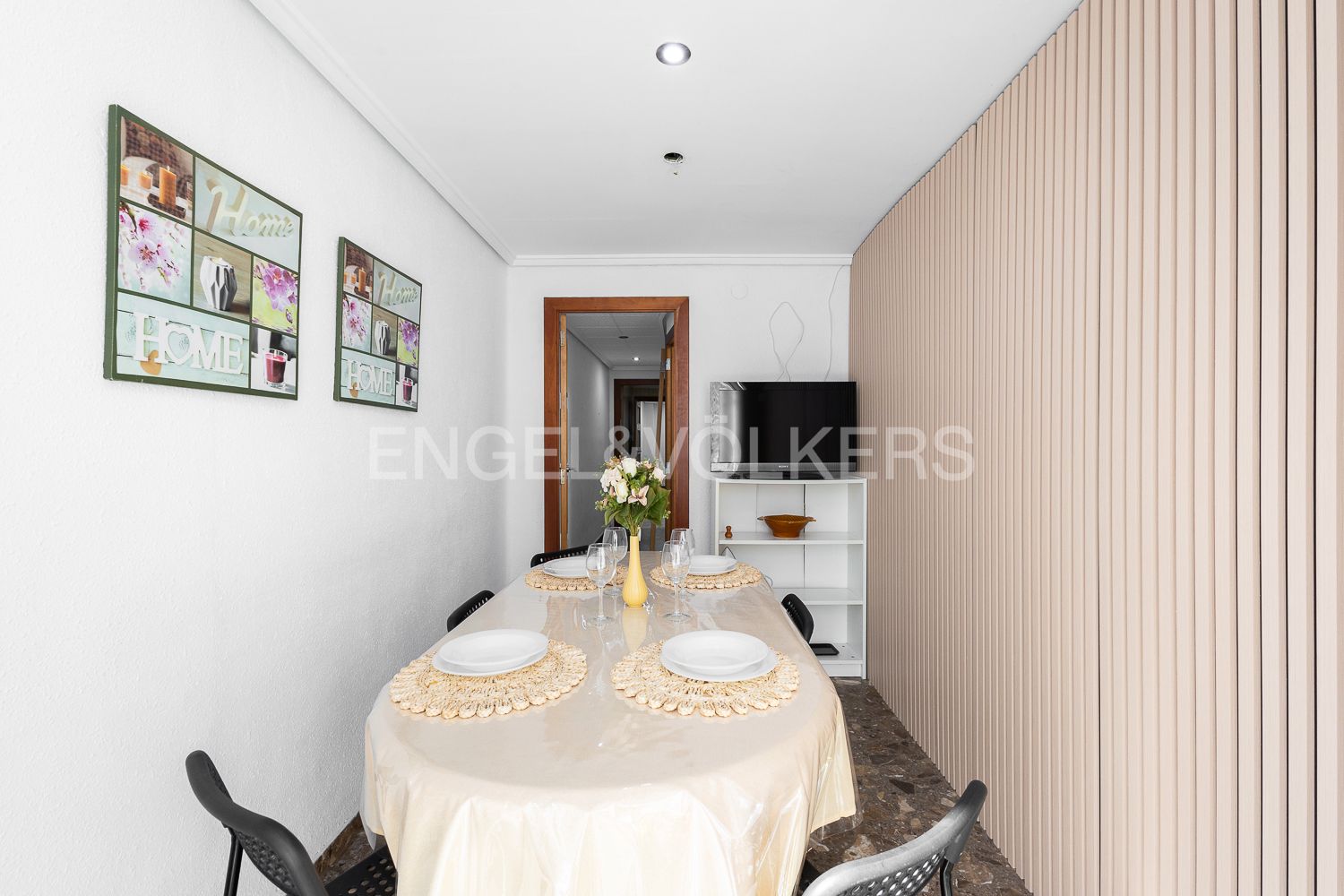 Menjador de Pis de lloguer en  Valencia Capital amb Aire condicionat i Calefacció