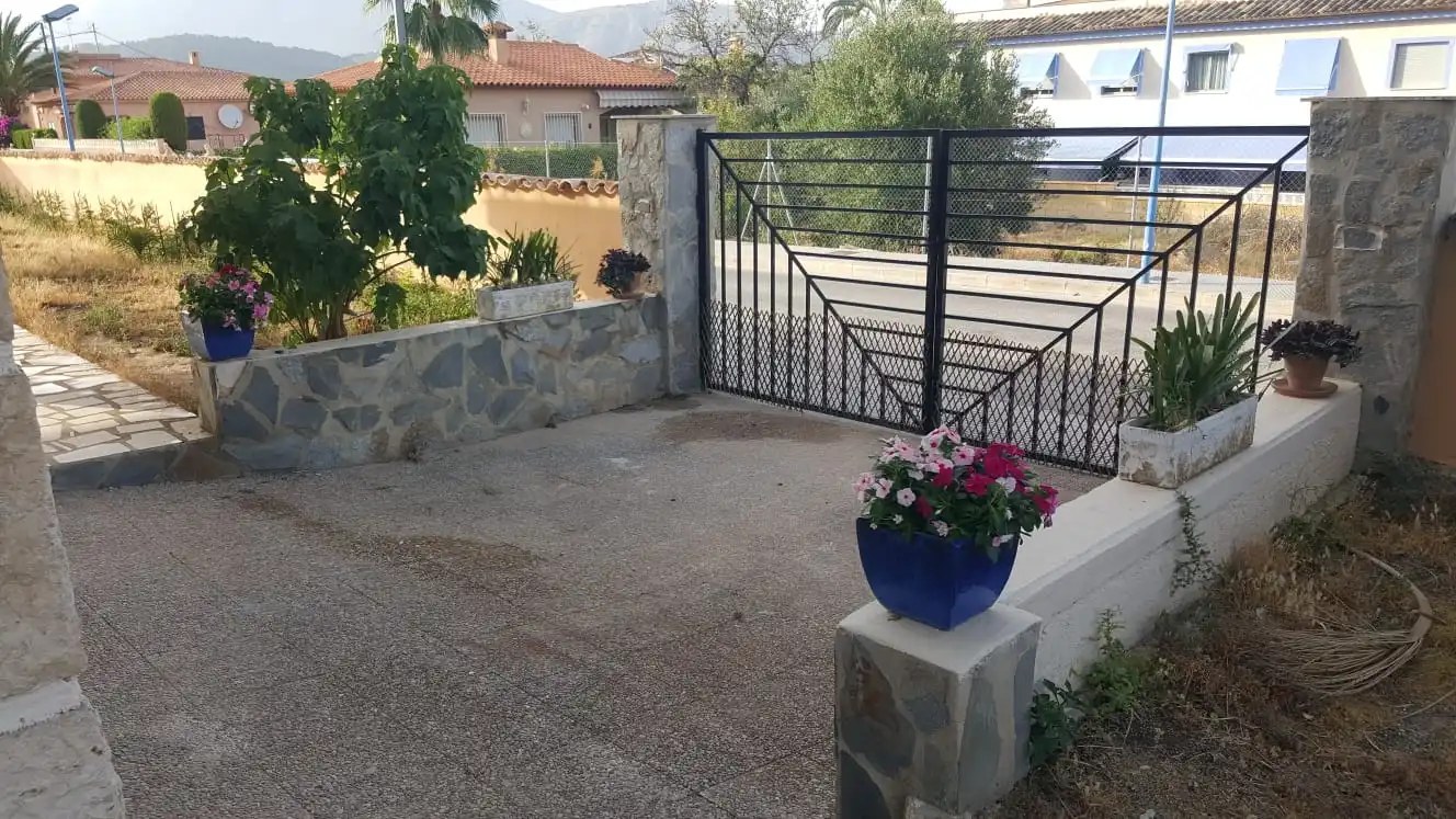 Terraza de Casa o chalet de alquiler en Polop con Calefacción, Jardín privado y Terraza