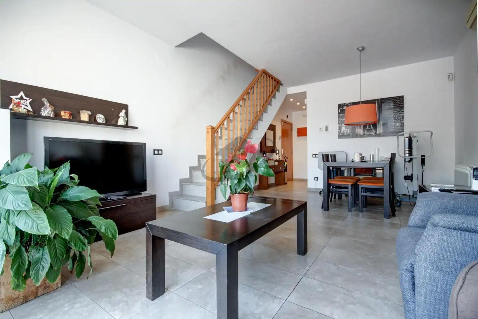 Sala de estar de Ático en venta en Barberà del Vallès con Aire acondicionado, Calefacción y Terraza