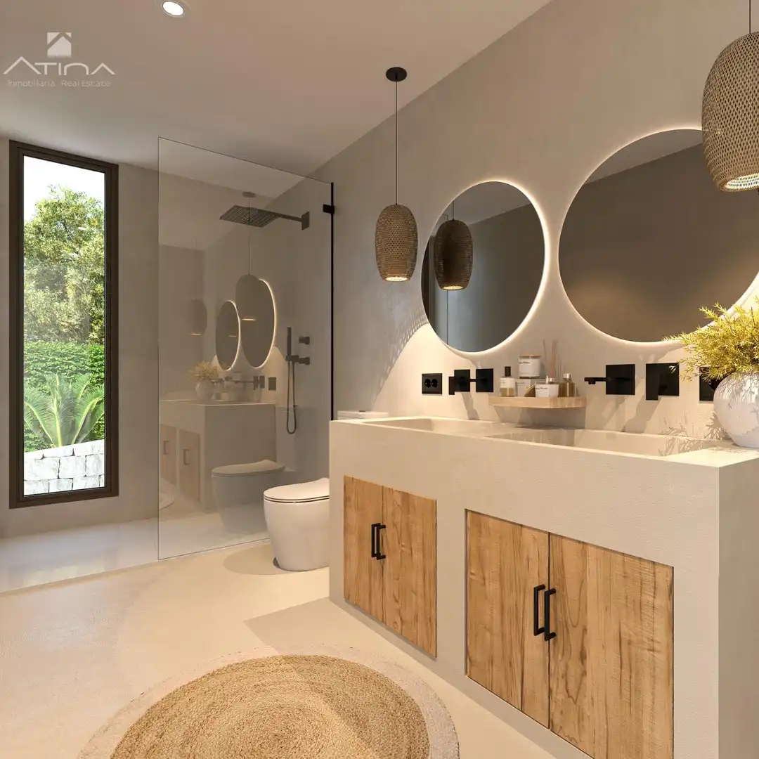 Bathroom of Houses for sale in Jávea / Xàbia  with Air Conditioner, Private garden and Terrace
