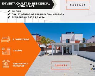Vista exterior de Casa o xalet en venda en Vera amb Aire condicionat, Calefacció i Jardí privat