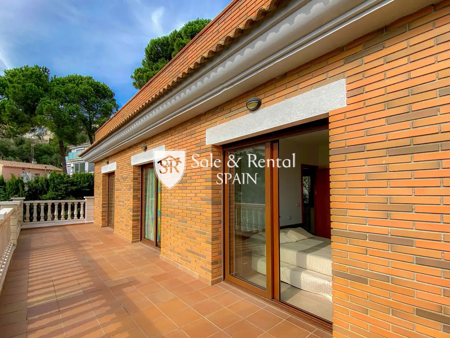 Vista exterior de Casa o xalet en venda en Lloret de Mar amb Aire condicionat, Calefacció i Jardí privat