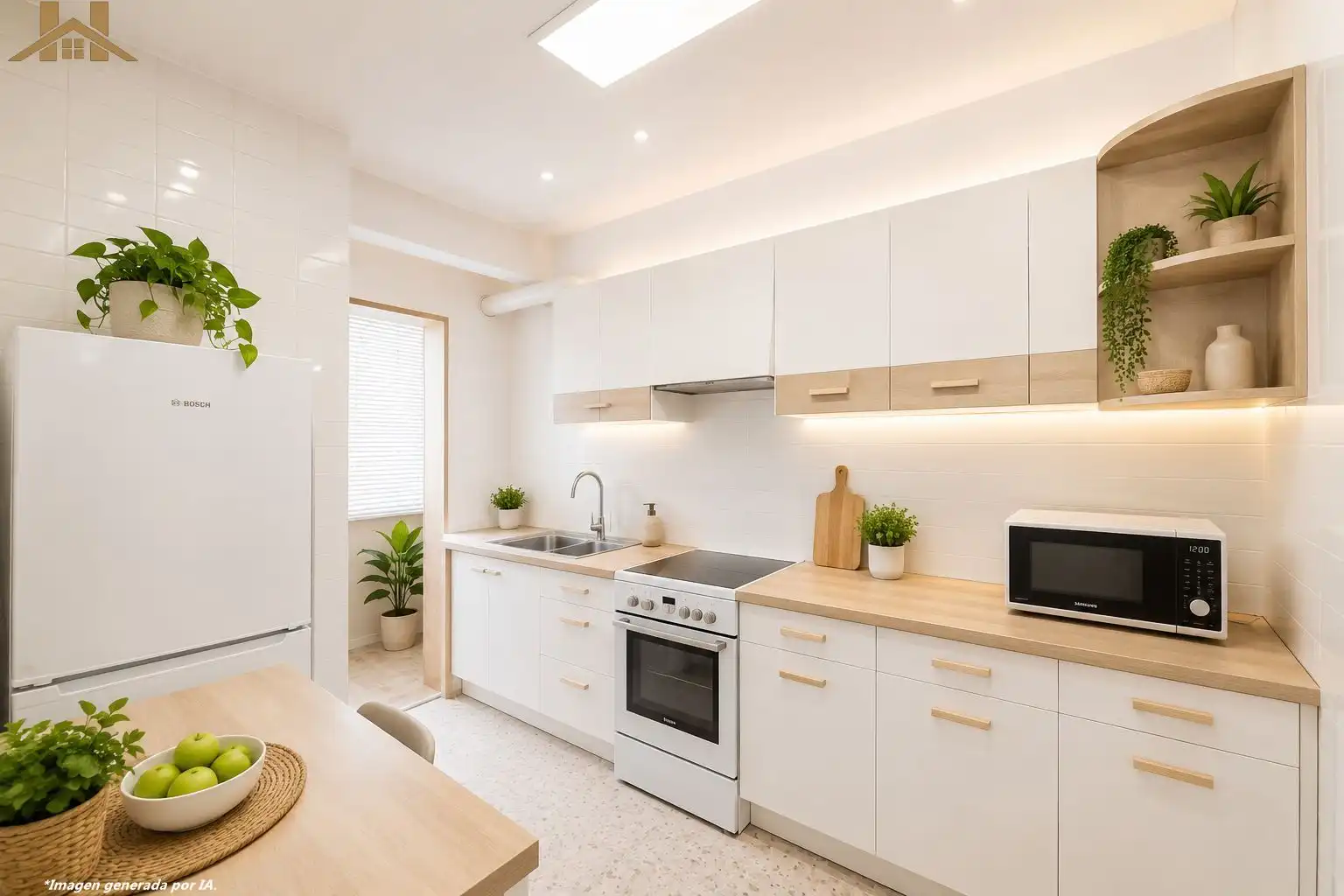 Cocina de Piso en venta en Alcorcón con Terraza