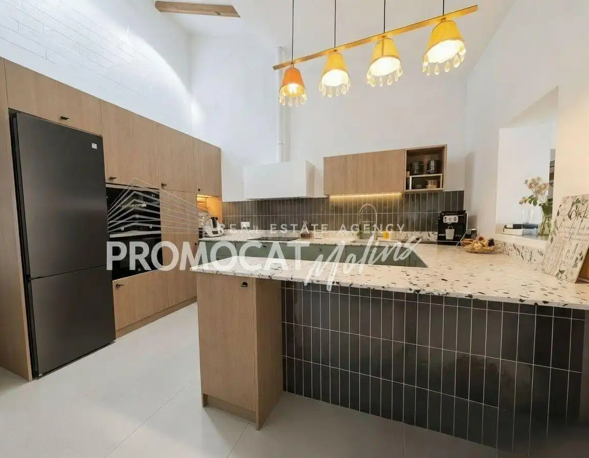 Kitchen of Houses for sale in Molins de Rei  with Air Conditioner, Private garden and Terrace
