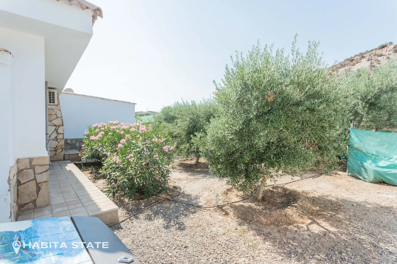 Terrassa de Casa o xalet en venda en Gádor amb Aire condicionat, Jardí privat i Piscina