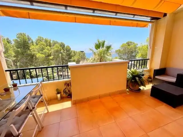 Terraza de Apartamento de alquiler en Altea con Aire acondicionado, Calefacción y Terraza
