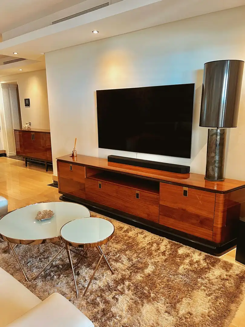 Sala d'estar de Apartament de lloguer en Estepona