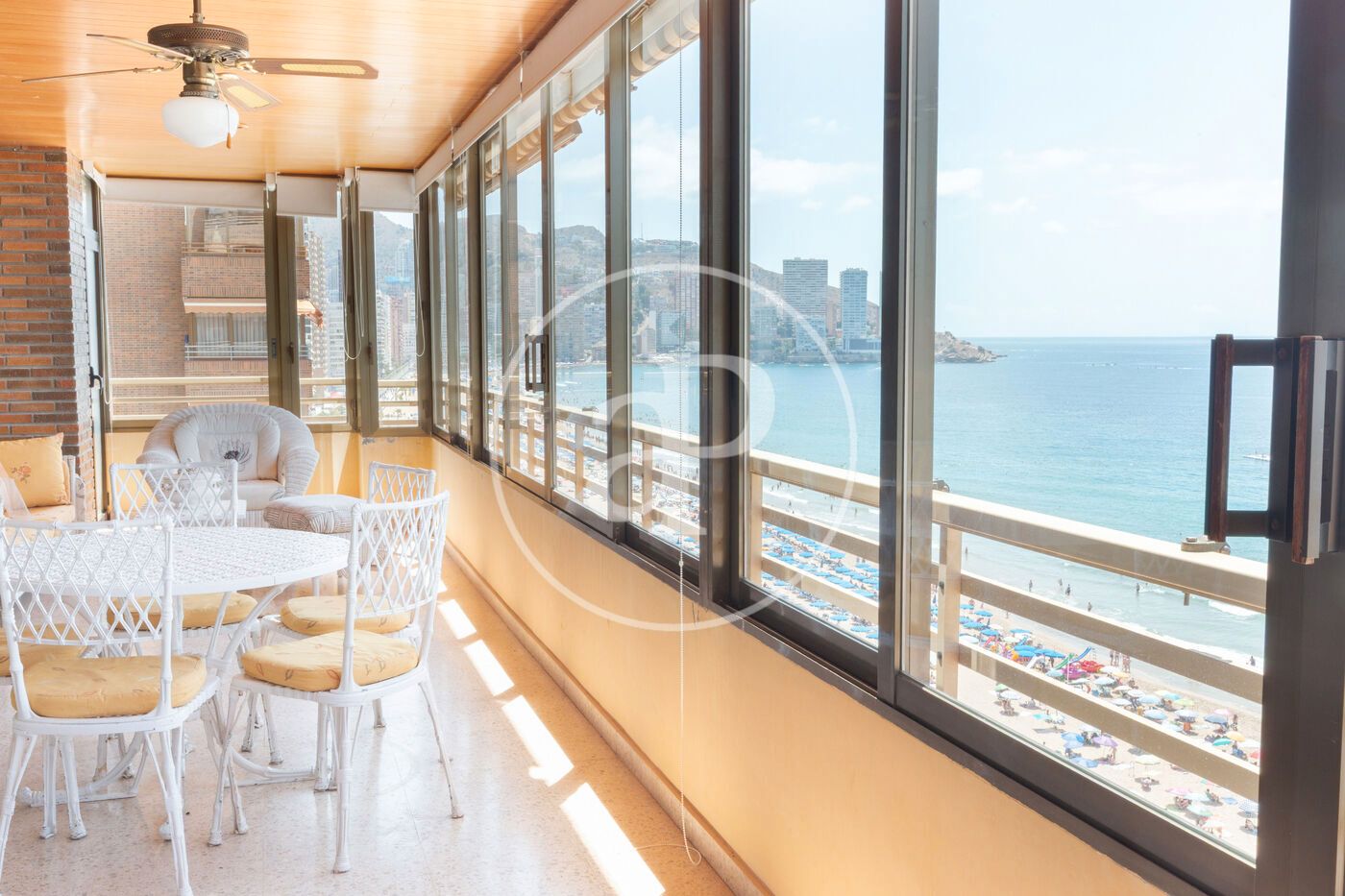 Terrace of Flat for sale in Benidorm  with Air Conditioner, Heating and Private garden